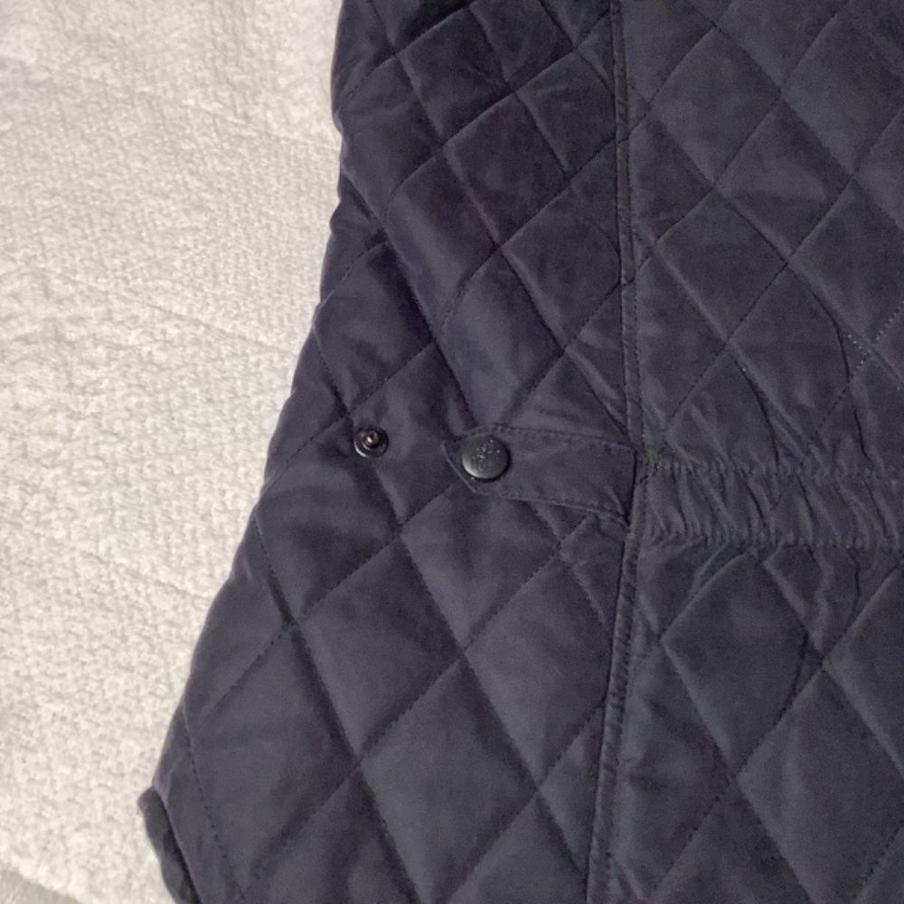 EUC Outback Trading Company black quilted vest s/m western - Picture 10 of 15